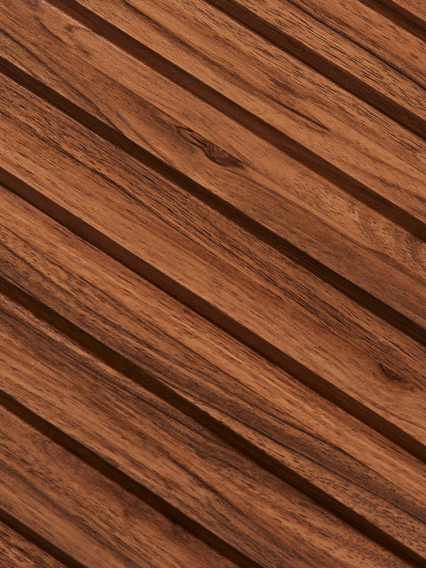 Teak Royal indoor interlock wall panel