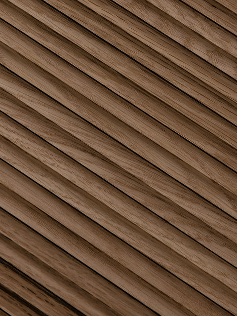 Walnut Mini Round | Fluted Panel - Delaco Panels