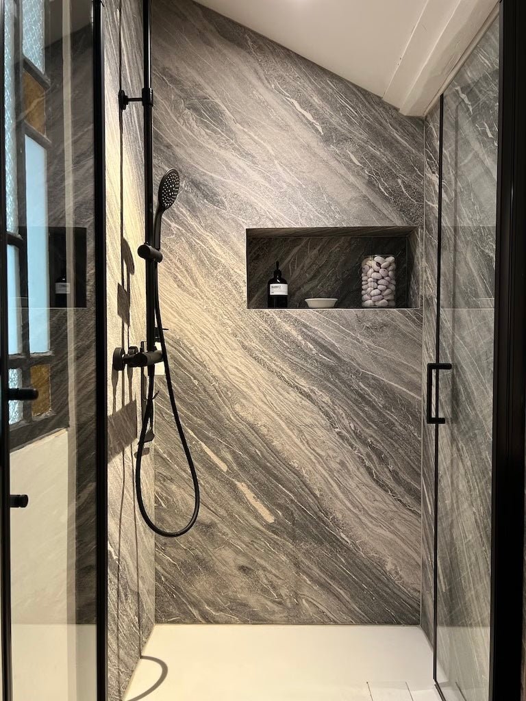 Elevate Your Bathroom with Natural Stone Texture - Delacopanels