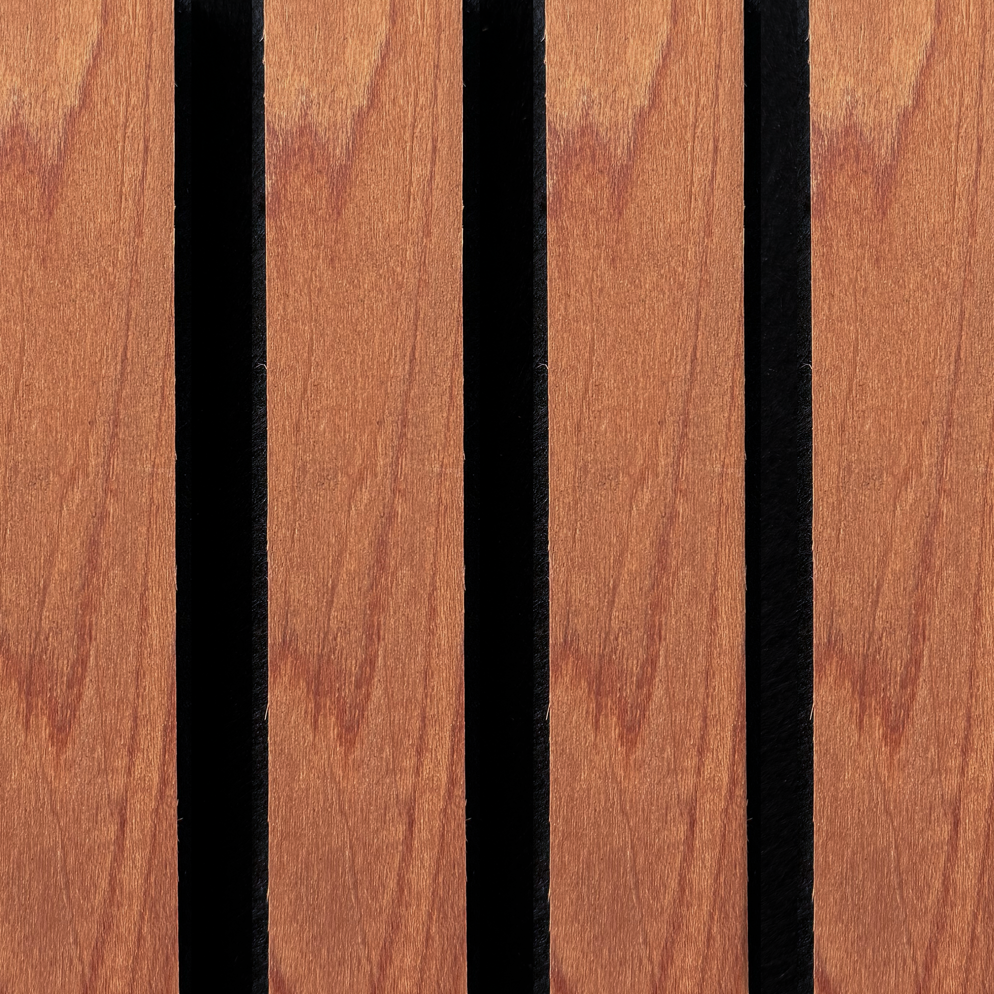 Smooth wood veneer finish with fire-rated acoustic backing. Fast and simple installation for domestic or commercial use.