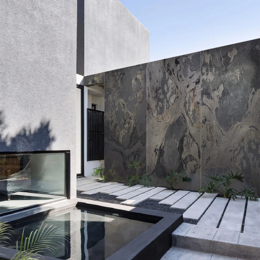 Autumn Rustic Translucent | Natural Stone (Medium) - Delaco Panels®