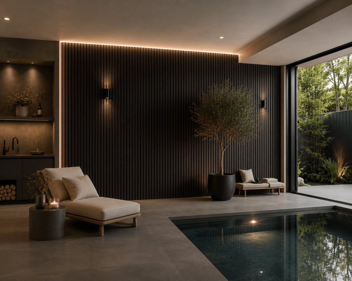 Black Eclipse | Indoor Interlock 2.2M - Delaco Panels®
