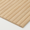 Oak Round | Fluted