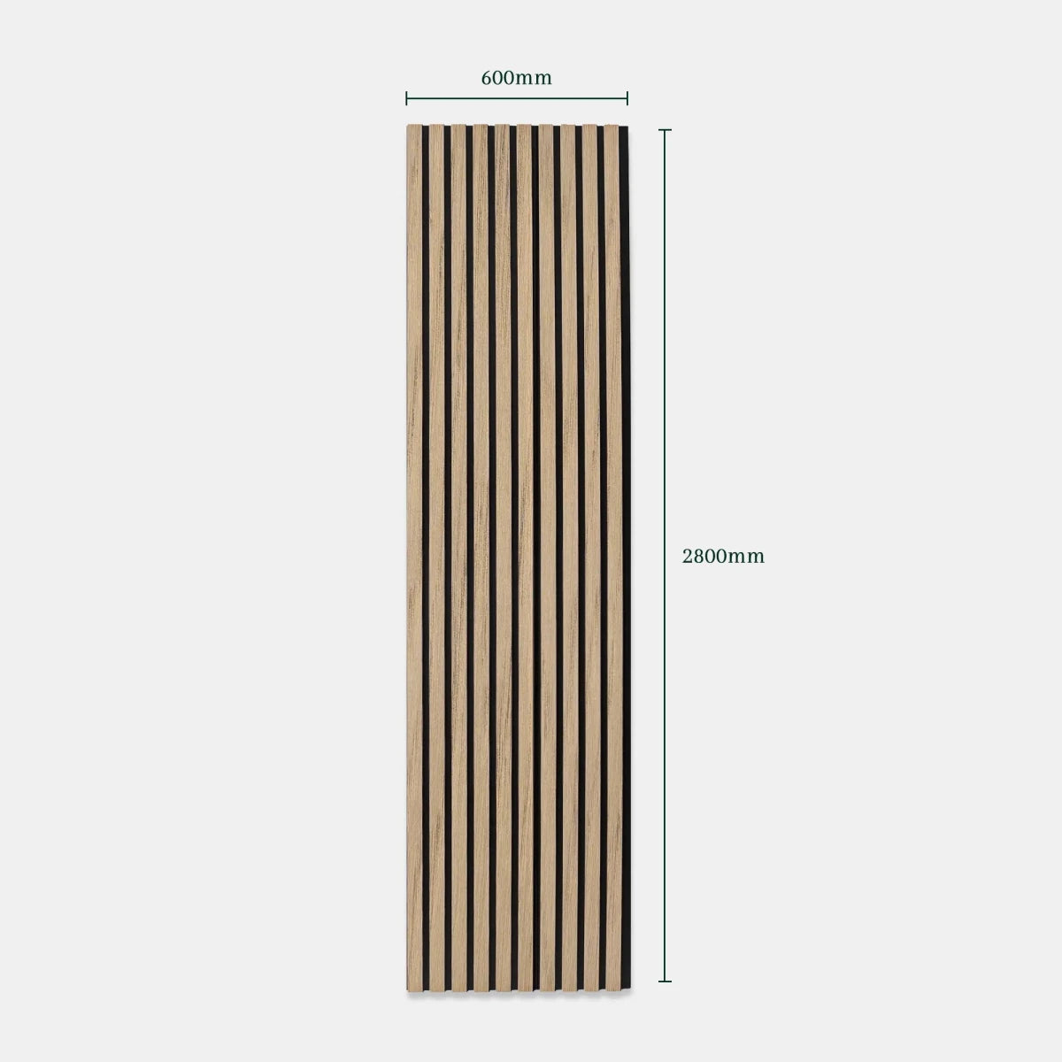 Coastal Oak | Acoustic Panel 2.4M - Delaco Panels®