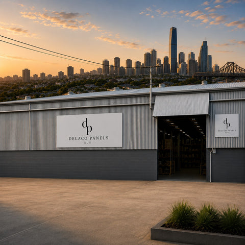 Delaco Panels showroom in Woodridge, Brisbane