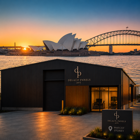 Delaco Panels showroom in Mascot, Sydney