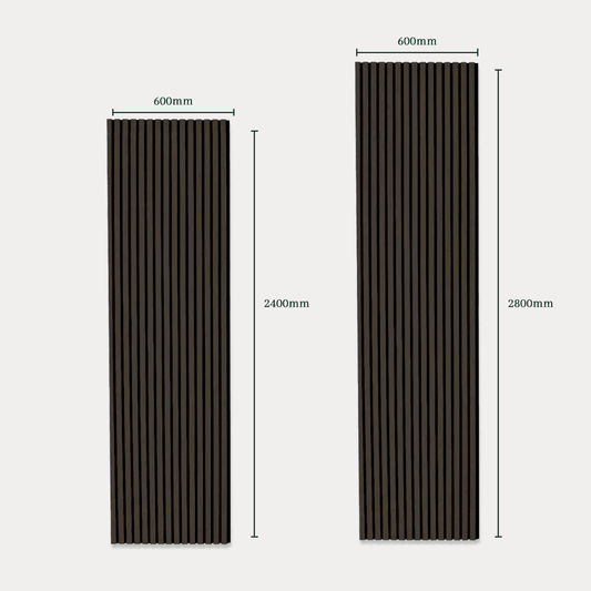 Espresso | Acoustic Panel 2.4M - Delaco Panels®