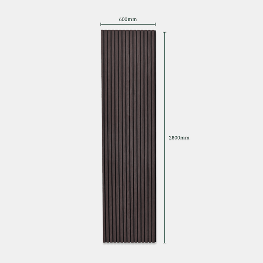 Espresso | Acoustic Panel 2.8M - Delaco Panels®