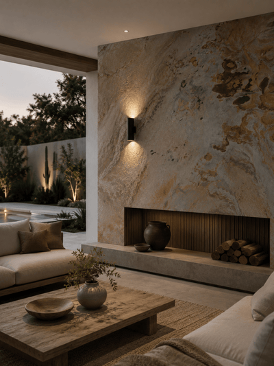 Indian Autumn | Natural Stone (Medium) - Delaco Panels®