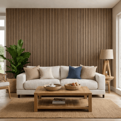 Natural Walnut | Acoustic Panel - Delacopanels
