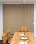 Ivory Oak | Acoustic Panel (Beige Felt) - Delacopanels
