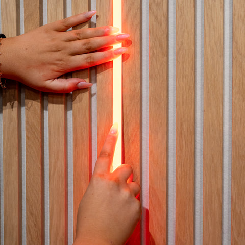 LED Lighting Kit (Colour) White Strips | Acoustic Panels - Delaco Panels