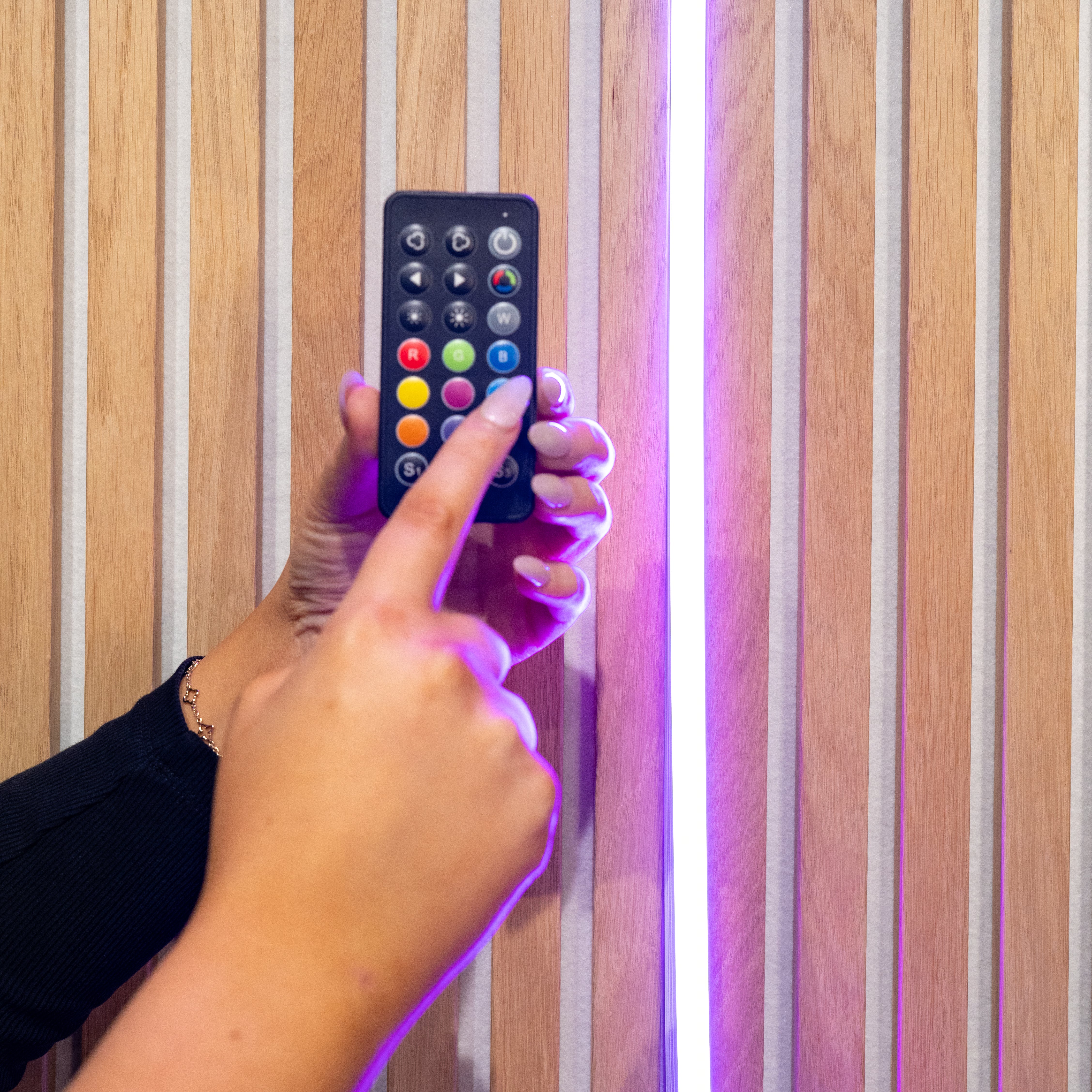 LED Lighting Kit (Colour) White Strips | Acoustic Panels