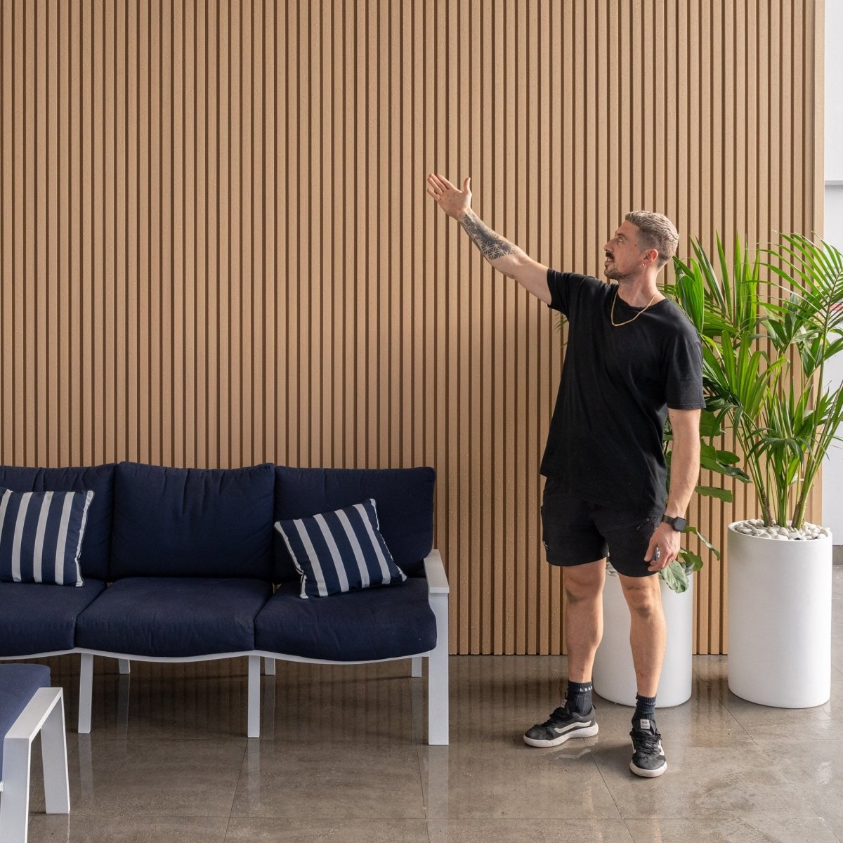 Light Oak | Outdoor Panel 2.2M - Delacopanels