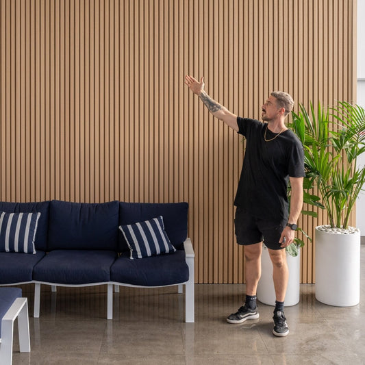 Light Oak | Outdoor Panel 2.2M - Delacopanels