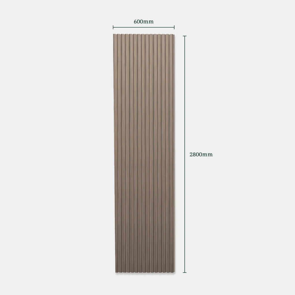 Light Walnut | Acoustic Panel (Beige Felt)