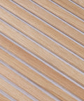 Natural Oak | Acoustic Panel (White Felt) - Delaco Panels