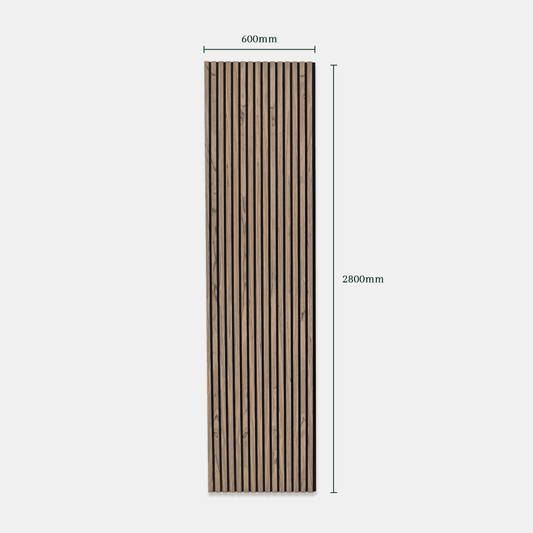 Natural Walnut | Acoustic Panel 2.8M - Delaco Panels®