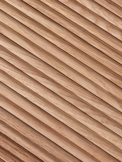 Oak Mini Round | Fluted Panel 2.8M