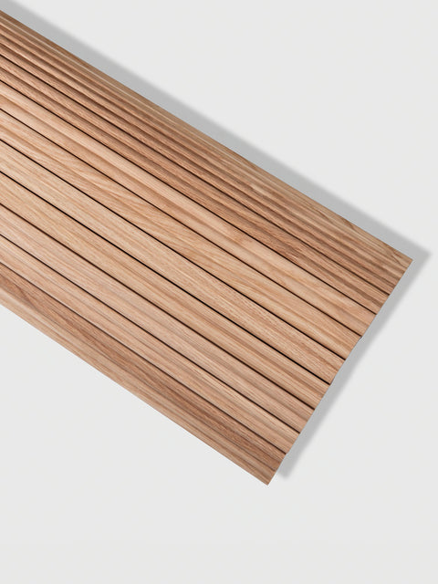 Oak Mini Round | Fluted Panel - Delaco Panels