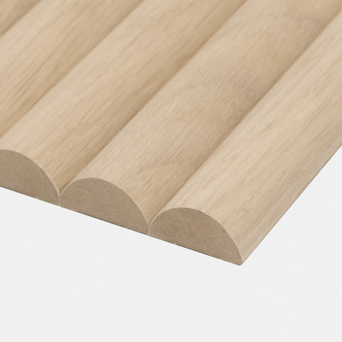 Oak Round | Fluted Panel - Delacopanels