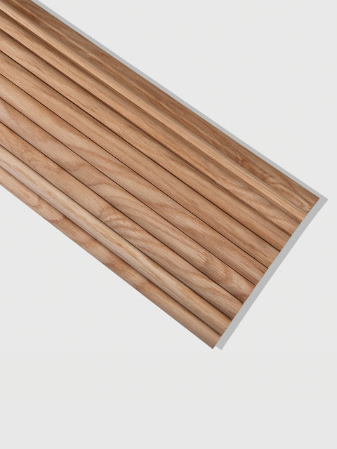 Oak Round | Fluted Panel - Delaco Panels
