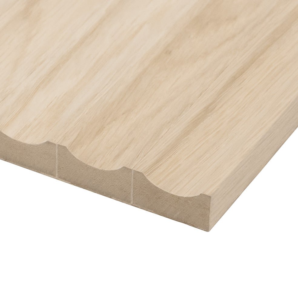 Oak Scalloped | Fluted Panel 2.8M - Delaco Panels®
