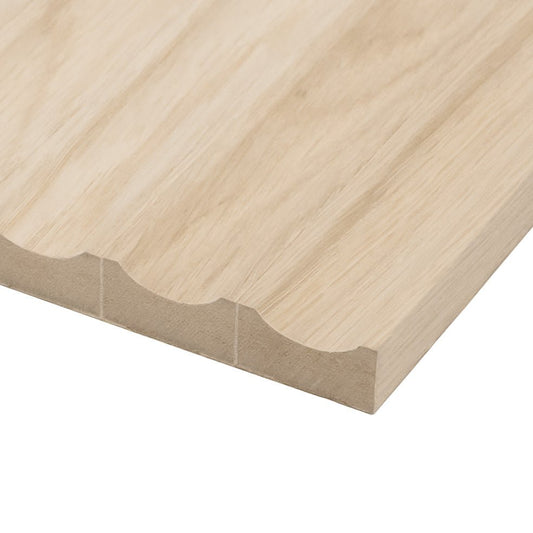 Oak Scalloped | Fluted Panel 2.8M - Delaco Panels®