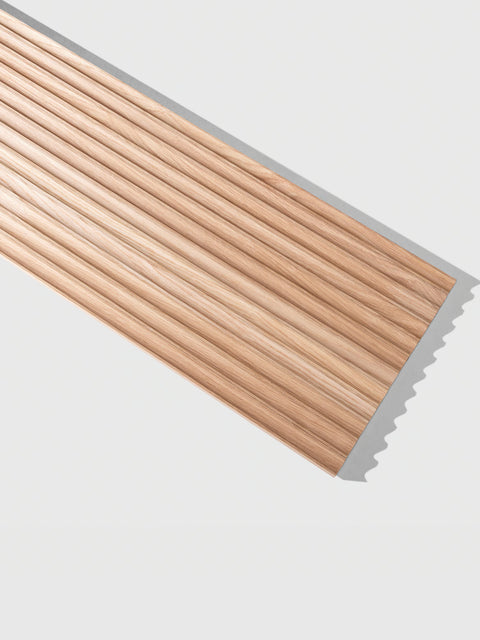 Oak Scalloped | Fluted Panel - Delaco Panels