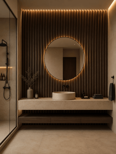 Regent Walnut | Indoor Interlock 2.2M - Delaco Panels®
