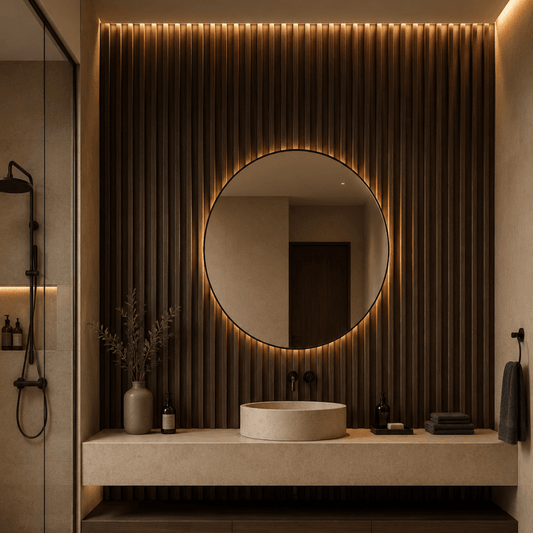 Regent Walnut | Indoor Interlock 2.2M - Delaco Panels®