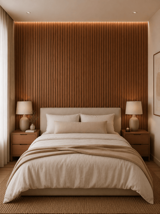 Teak Royal | Indoor Interlock 2.2M - Delaco Panels®