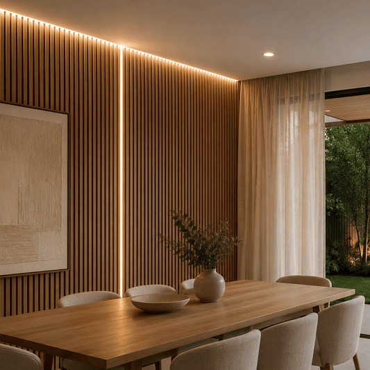 Teak Royal | Indoor Interlock 2.2M - Delaco Panels®