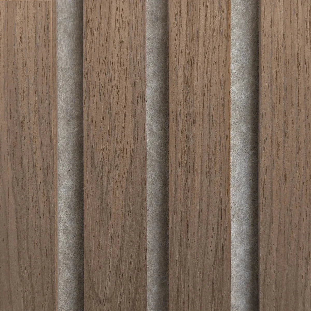 Walnut | Acoustic Panel (Beige Felt) 2.8M - Delaco Panels®