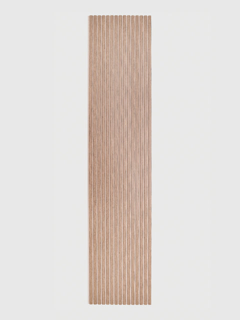 Walnut | Acoustic Panel (Beige Felt) - Delaco Panels