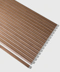 Walnut | Acoustic Panel (Beige Felt) - Delaco Panels