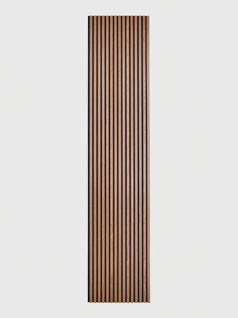 Walnut | Acoustic Panel (Black Felt) - Delaco Panels