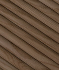 Walnut Round | Fluted Panel - Delaco Panels