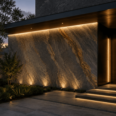 Burning Forest | Natural Stone (Medium) - Delaco Panels®