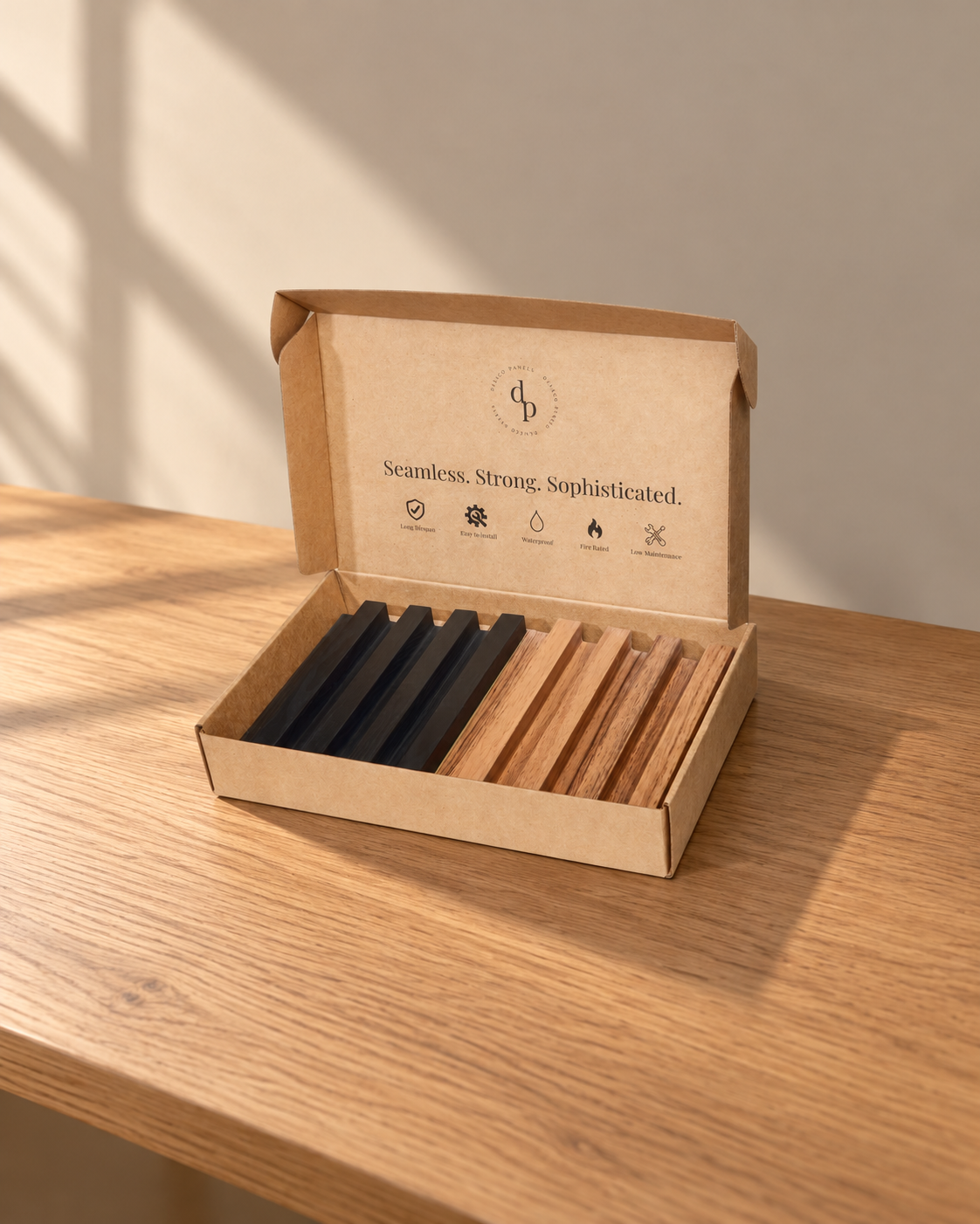 Interlock sample box