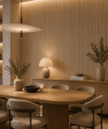 Oak Round | Fluted Panel 2.8M - Delaco Panels®
