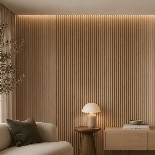 Oak Square | Fluted Panel 2.8M - Delaco Panels®