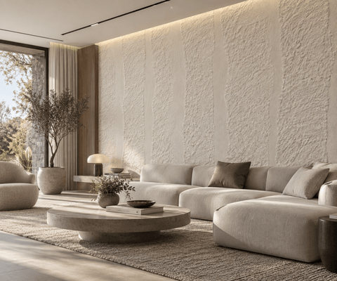 White Natural Stone Panel 2800 x 600 - Delaco Panels®